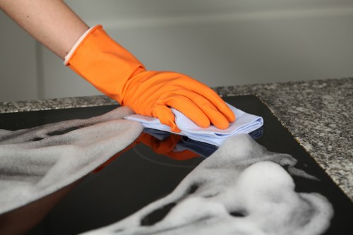 Upholstery cleaning for a sofa in a SW3 home