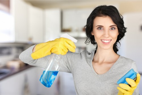 Local cleaner working in a Chelsea-style period property in SW3