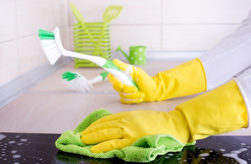 Mattress cleaning service for a managed rental or guest room in SW3