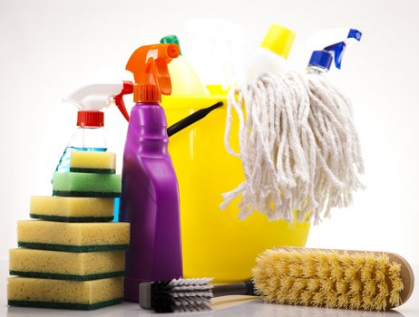 One off cleaning service for a business space in SW3