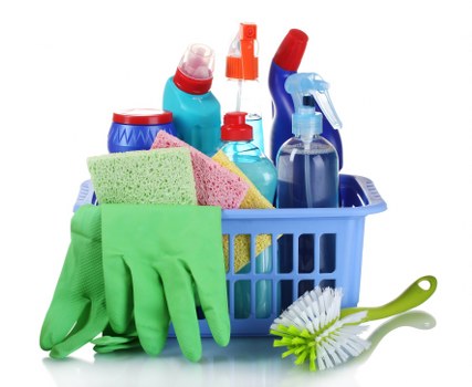 Professional cleaning of a shared corridor in a Chelsea SW3 building